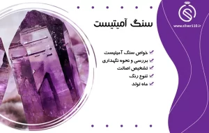 سنگ آمیتیست????بررسی، تشخیص اصالت و خواص سنگ آمیتیست