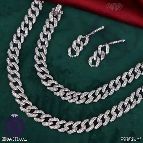 سرویس نقره زنانه مدل کارتیر کد 71833