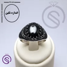 انگشتر حدید مدل چارلز
