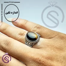 انگشتر چشم ببر مدل کانر