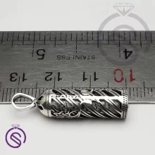 گردنبند نقره حرز مدل دلتا