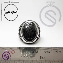 انگشتر حدید یا حسین شهید مدل ارشیا