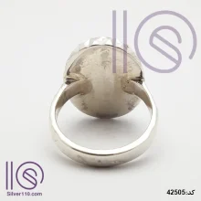 انگشتر نقره دستساز عقیق یمنی کد 42505