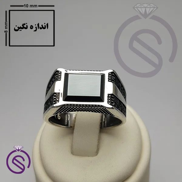 انگشتر حدید مدل کریستوفر