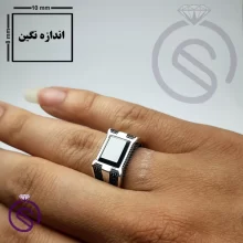 انگشتر حدید مدل کریستوفر