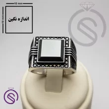 انگشتر حدید مدل مایکل