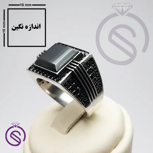 انگشتر حدید مدل مایکل
