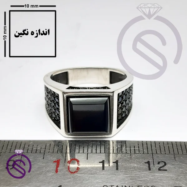 انگشتر حدید مدل تارخ