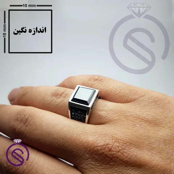 انگشتر حدید مدل تارخ