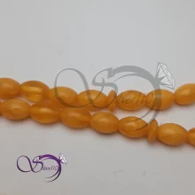تسبیح کهربا عسلی