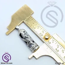 گردنبند نقره حرز امام جواد کد 13720