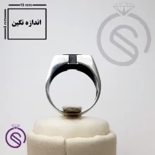 انگشتر نقره عقیق قرمز مردانه مدل داراب