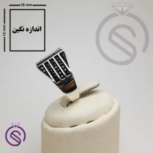 رکاب انگشتر نقره مردانه مدل بهمن