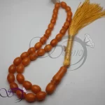 تسبیح کهربا نارنجی تسبیح کهربا نارنجی