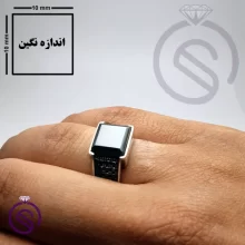 انگشتر حدید مدل سلطنتی