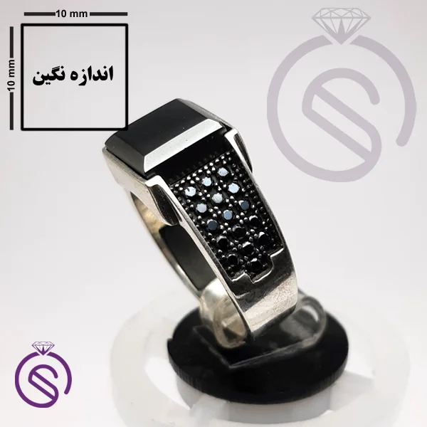انگشتر حدید مدل سلطنتی