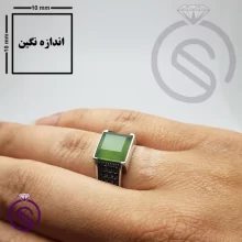 انگشتر یشم مدل سلطنتی