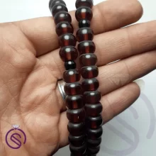 تسبیح سندلوس 101 دانه قرمزتیره