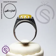 انگشتر شرف الشمس مدل آبان