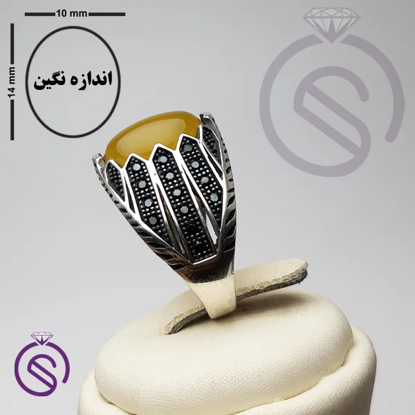 انگشتر شرف الشمس مدل شروین