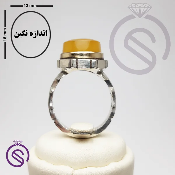 انگشتر شرف الشمس مدل سلمان