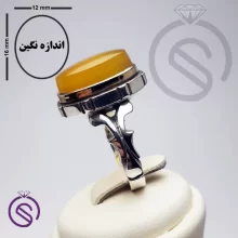 انگشتر شرف الشمس مدل سلمان