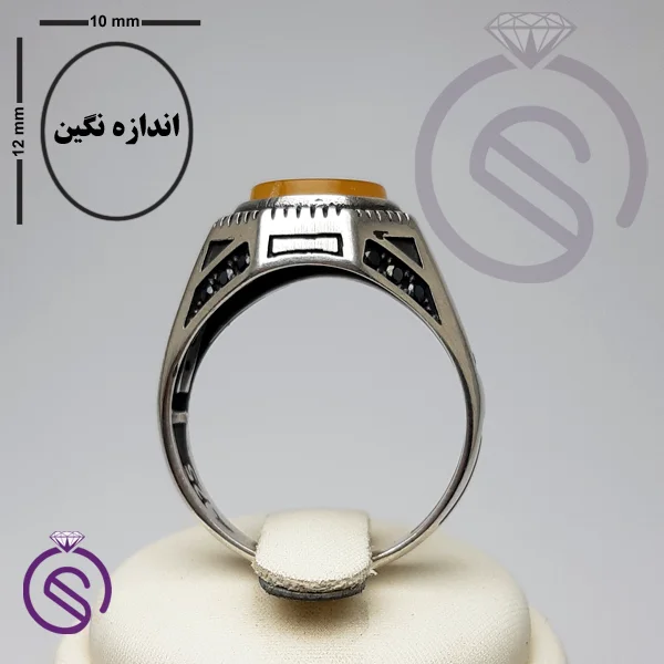 انگشتر شرف الشمس مدل آمین