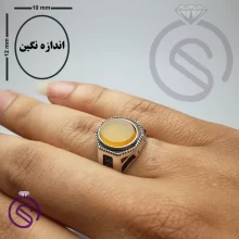 انگشتر شرف الشمس مدل آمین