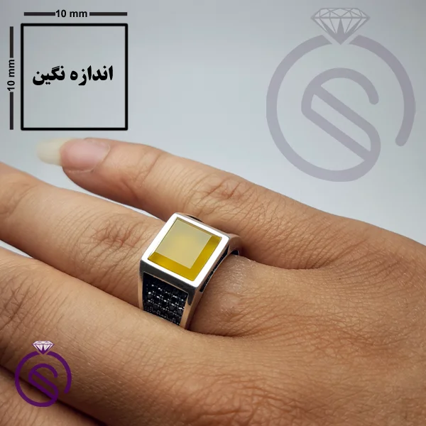 انگشتر شرف الشمس مدل تارخ