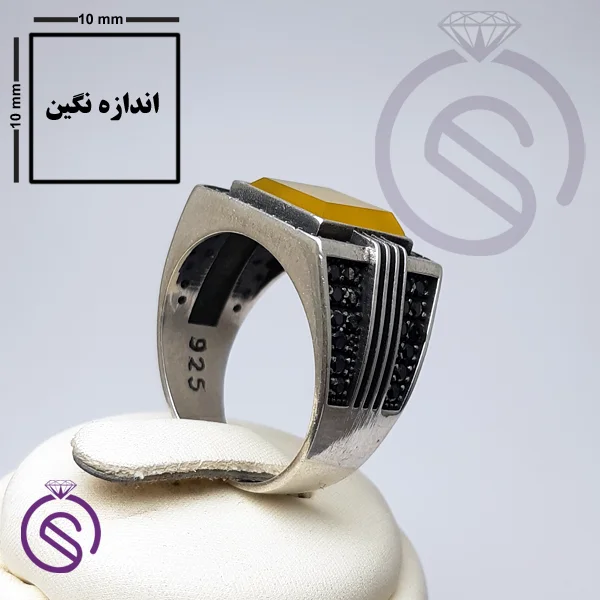انگشتر شرف الشمس مدل مایکل