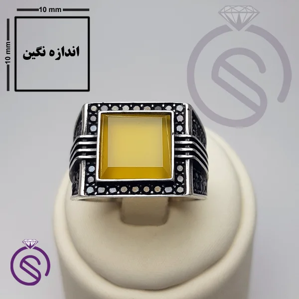 انگشتر شرف الشمس مدل مایکل