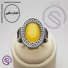 انگشتر نقره شرف الشمس مردانه مدل شاهان