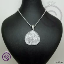 گردنبند نقره و ان یکاد کد 11457