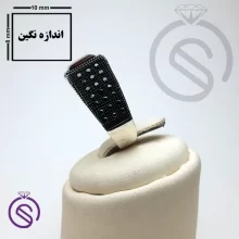انگشتر نقره عقیق قرمز مدل ایمان