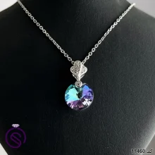 گردنبند نقره زنانه سوارسکی کد 11460
