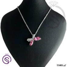 گردنبند نقره زنانه سوارسکی کد 11465