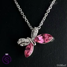 گردنبند نقره زنانه سوارسکی کد 11465