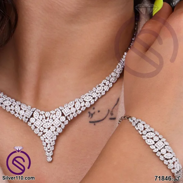 سرویس نقره زنانه کد 71846