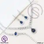 سرویس نقره زنانه کریستال آبی کد 71832 سرویس نقره زنانه کریستال آبی کد 71832