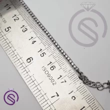 دستبند نقره زنانه مدل امیلی