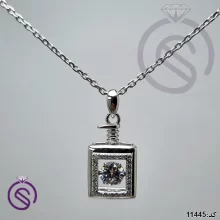 گردنبند نقره زنانه مدل ادکلن