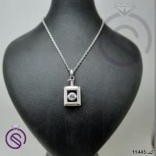 گردنبند نقره زنانه مدل ادکلن