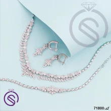 سرویس نقره زنانه کد 71800