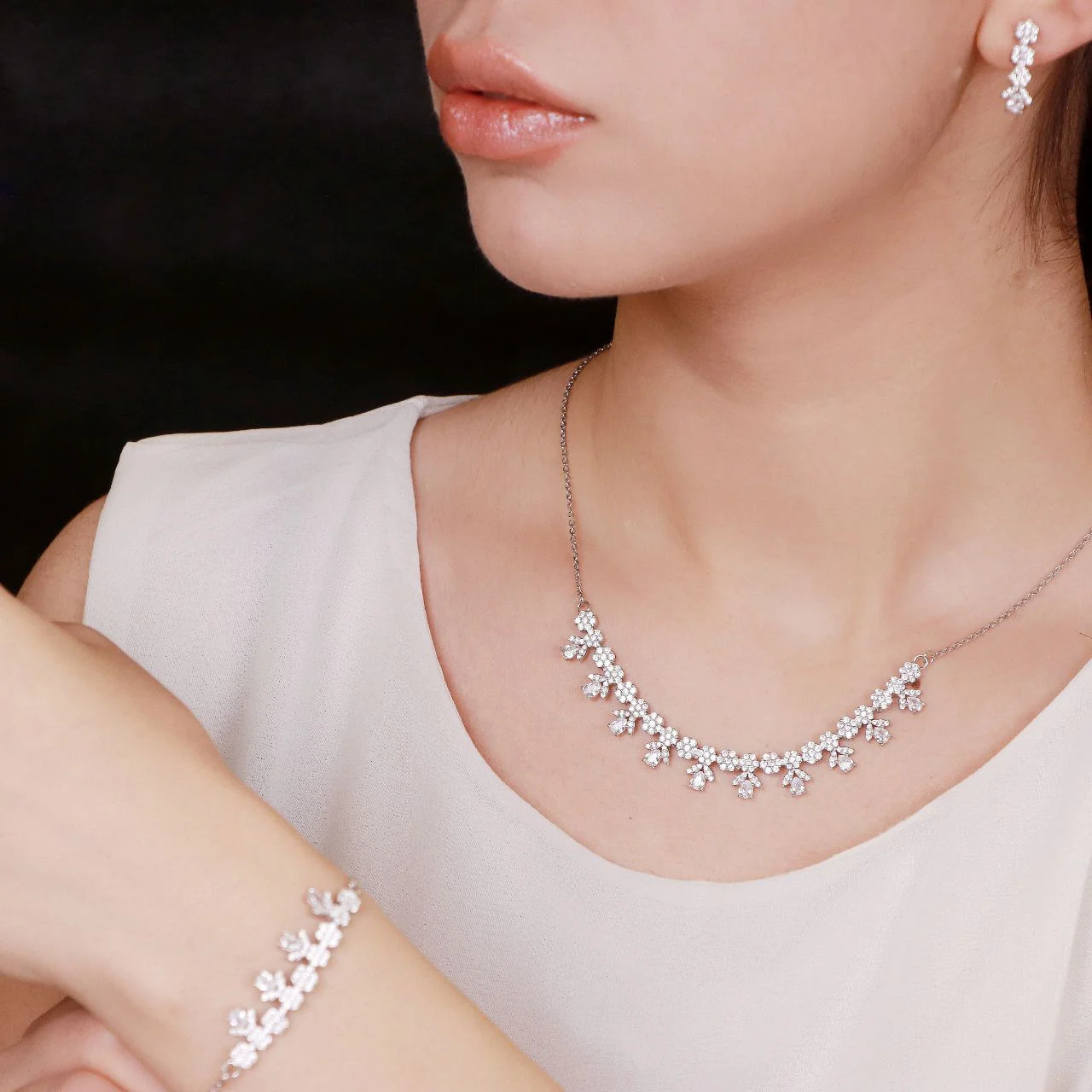 سرویس نقره زنانه کد 71808