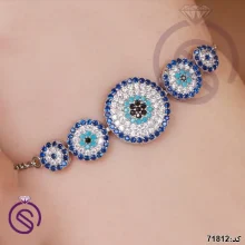 سرویس نقره زنانه مدل چشم زخم کد 71812