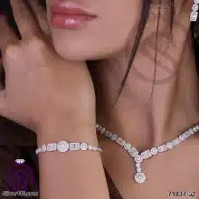 سرویس نقره زنانه مدل فلاور کد 71837