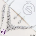 سرویس نقره زنانه مجلسی مدل اشکی کد 71843 سرویس نقره زنانه مجلسی مدل اشکی کد 71843
