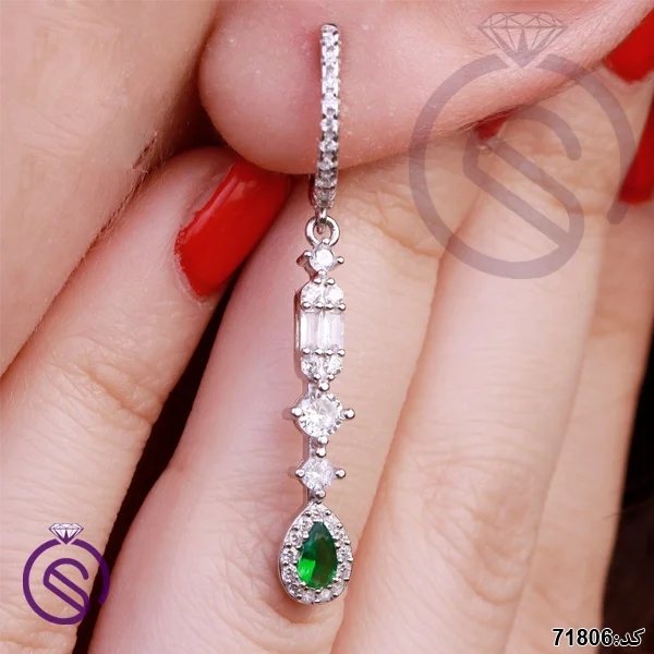 سرویس نقره زنانه نگین کریستال کد 71806