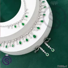 سرویس نقره زنانه نگین کریستال کد 71806
