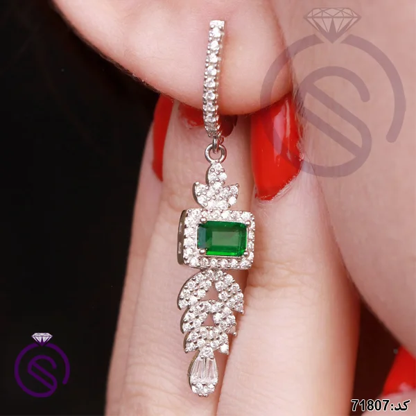 سرویس نقره زنانه نگین کریستال کد 71807